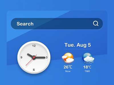 Launcher android app blue clock desktop google googlepaly icon launcher theme