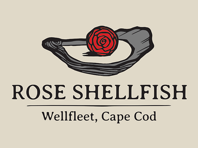 Rose Shellfish Rejected Logo