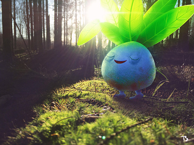 Catchin a sun beam fanart illustration nintendo pokemon procreate video game