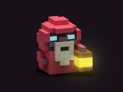 Some old guy in a maze...in 3D!