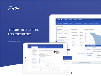 Advanced B2B eCommerce Platform for fan manufacturer configuration design ecommerce manufacturing platform selection ui web