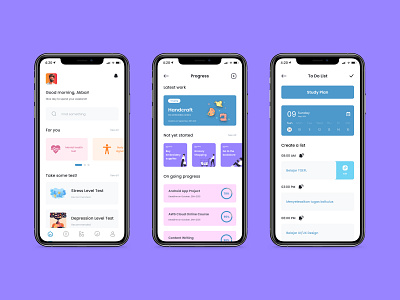 Avicenna - Mental Health App app design mobile ui user research ux