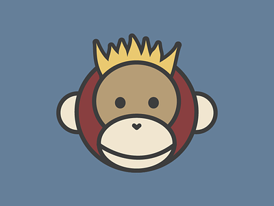 Schweetheart illustration monkey orangutan vector