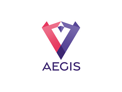 AEGIS Logo 2d adobe illustrator art artwork branding creative logo design flat gradient graphic design healthcare illustration logo logo design vector