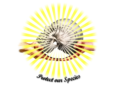 protect our species skull illustration