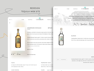 Tequila website

-Redesign