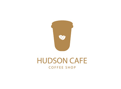 HUDSON CAFE 3d animation bar logo branding cafe coffee shop creative creative logo design drop logo graphic design illustration logo minimalist logo modern motion graphics ui vector