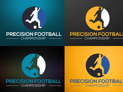 Precision Football 3d animation branding creative logo design drop logo football club graphic design illustration logo motion graphics sports logo ui vector