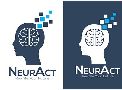 NeurAct 3d animation branding creative logo design drop logo graphic design illustration it logo logo technology logo ui vector
