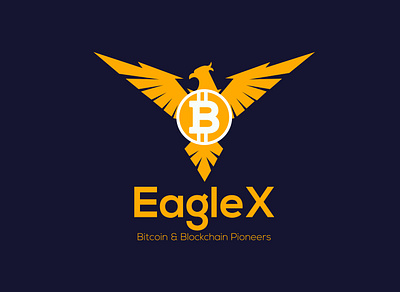 Eagle X 3d animation bitcoin blockchain branding creative creative logo crypto crypto logo design drop logo graphic design illustration logo logos modern logo motion graphics ui vector
