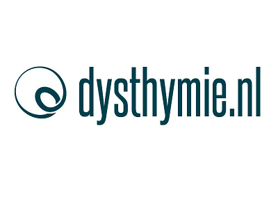 Dysthymie Logo branding identity identity design infinity logo logo design spiral