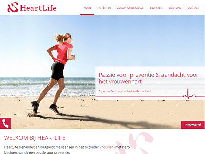 Heartlife Website cardiology frontend development health healthcare lifestyle webdesign webdevelopment website wordpress