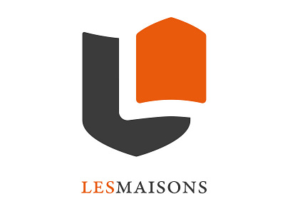 Les Maisons identity identity design logo logo design logotype real estate typography