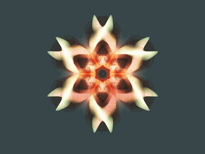 Persephone blending modes illustrator kaleidoscope mythology rotation symmetry