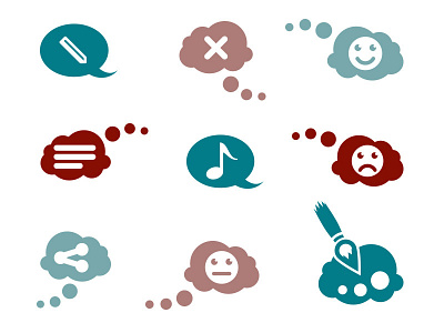 Writing Mindset icons