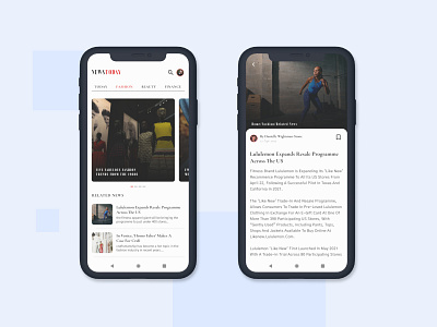 Newspaper app article app dailyui design challenges graphic design negotiator news news feed newsapp newsfeed newspaper sharpen ui uichallenge uiux