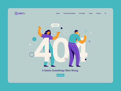 404 error page