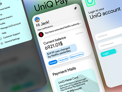 UniQ Pay 🏦 ui