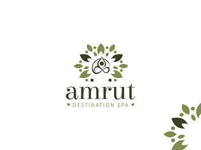 Amrut Spa Logo logo spa logo