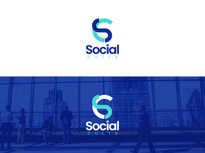 SocialCultr Logo branding branding concept logo logo design logodesign social