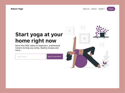 Maraton UI - #Challenge10 - Landing page design landing page ui