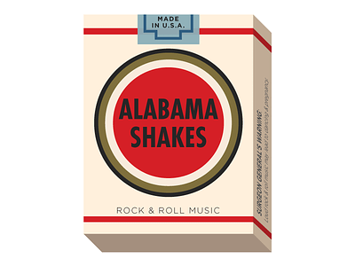 Alabama Shakes alabama shakes concert poster lucky strike oklahoma poster tulsa
