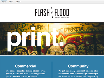 Flash Flood html5 responsive web