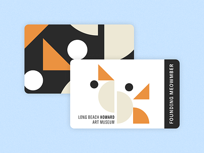Membership Cards branding cat design for fun graphic design illustration logo membership card pun tablet gothic typography vector
