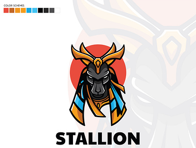 Logofolio #1 - STALLION branding design graphic design icon illustration logo mascot logo