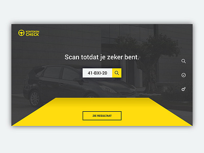 088 - Number Plate Checker application daily design mobile number plate scanner ui ux web