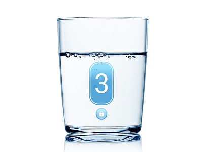 Day 091 - Liquid Tracker counter daily design drinks liquid lock tracker ui water web