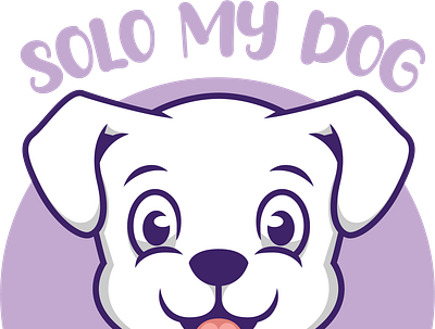 Solo my dog branding graphic design
