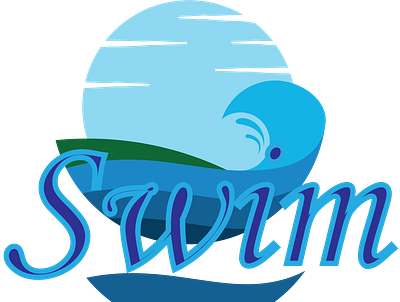 SWIM graphic design