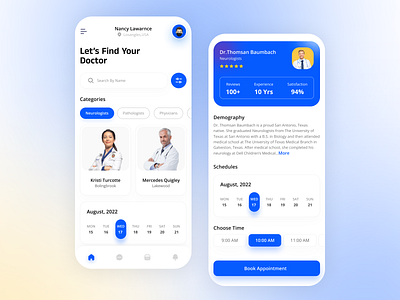 Find A Doctor 3d animation doctor app ecommerce finace graphic design health latest design mobile morphism new ui nft trending ui ux