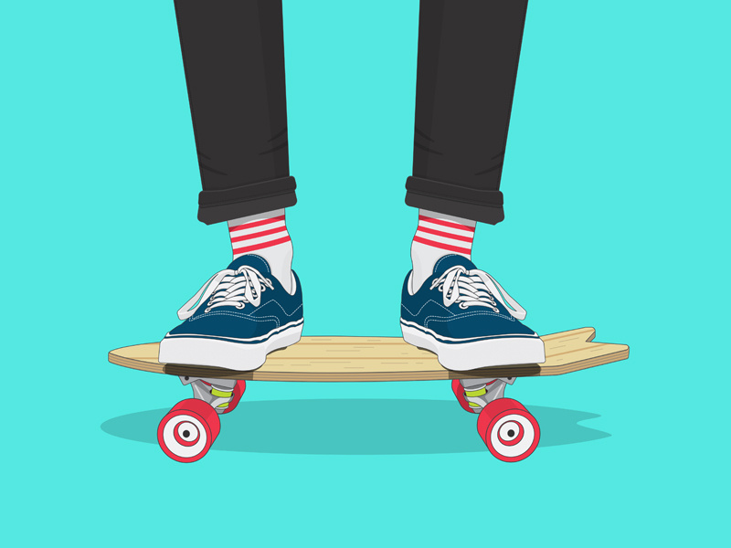 vans off the wall skateboard