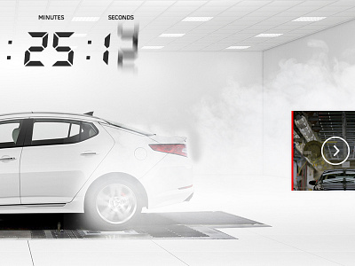 Kia - Keep On Proving art direction automotive creative direction responsive ui ux web design