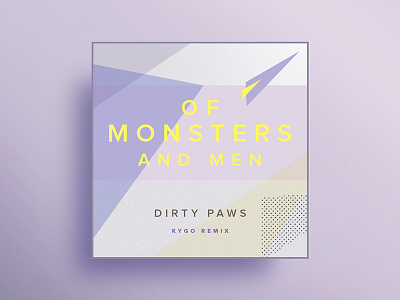 Of Monsters And Men - Dirty Paws (Kygo Remix) design doodle exploration music type