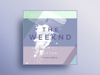 The Weeknd - Often (Kygo Remix) design doodle exploration music type