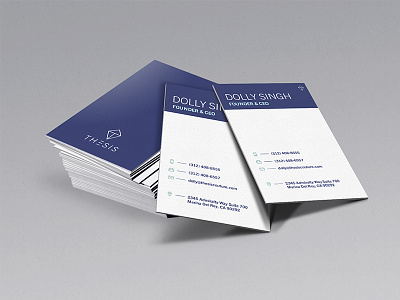 Thesis Business Cards (exploration) branding business cards business system creative direction design