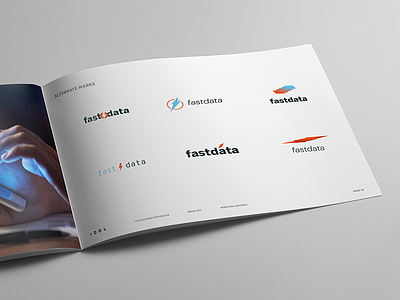 Fastdata Brand Direction (alt marks) art direction brand development branding creative agency creative direction creative strategy design design agency