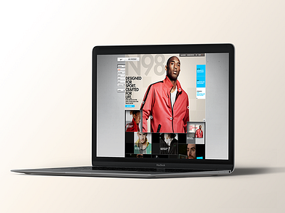 NikeSportswear N98 Feature creative direction design interactive nike ui ux visual design web design