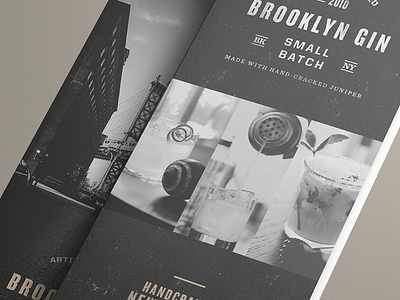 Brooklyn Gin Branding Direction art direction brand design brand development branding creative direction creative strategy design direction visual design