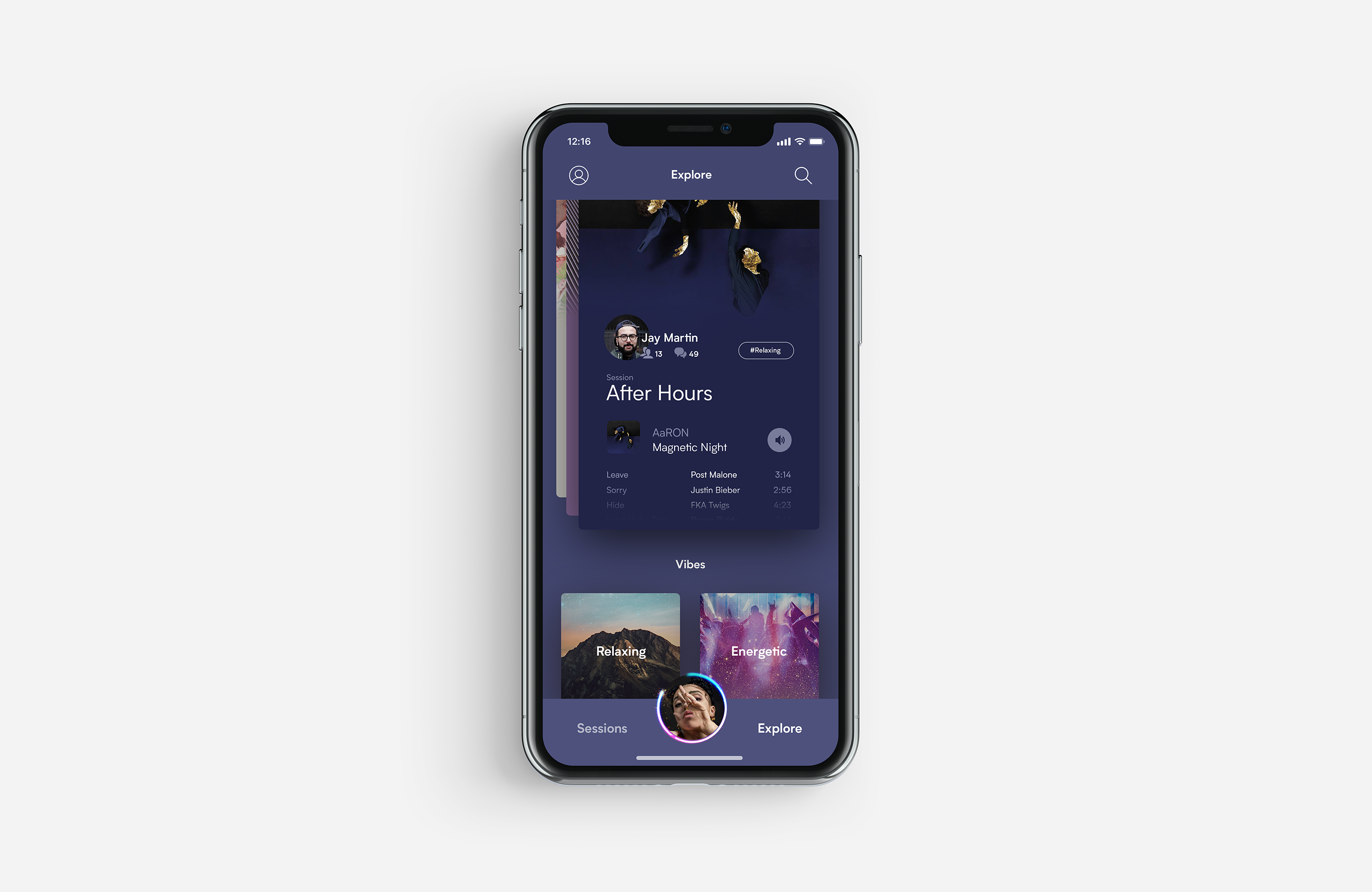 EarBuds App UI by Brad Burke for I D O L on Dribbble