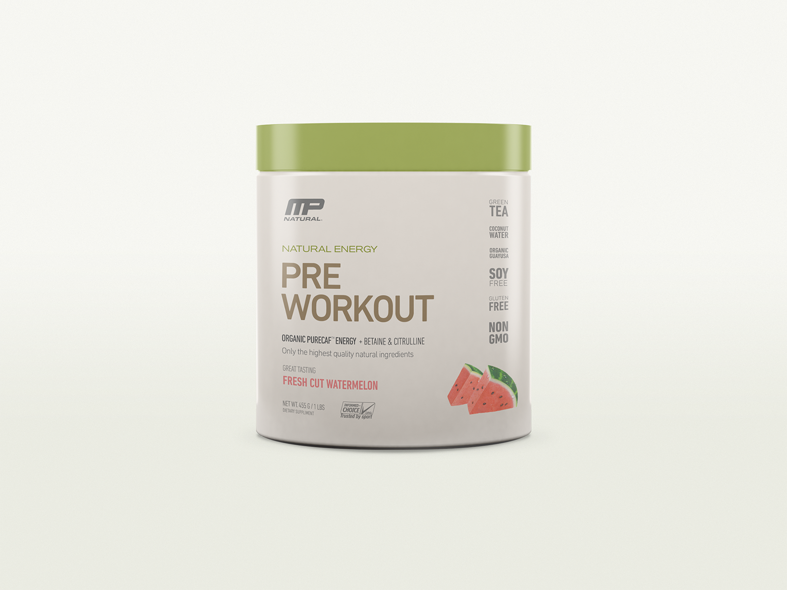 MP Natural Series — Pre Workout Packaging Redesign by Brad Burke for I