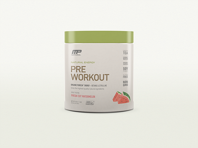 MP Natural Series — Pre Workout Packaging Redesign art direction brand development branding creative agency creative direction creative strategy design design direction design studio los angeles packaging design rebrand sports nutrition typography