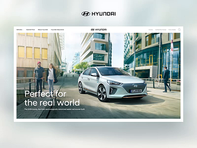 Hyundai Homepage (unused direction) art direction automotive creative agency creative direction creative strategy design design direction design studio hyundai interactive los angeles ui ux visual design web design