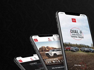 Toyota Trucks Experience art direction automotive creative agency creative direction creative strategy design design direction design studio interactive los angeles mobile responsive website retouching toyota ui ux visual design web design