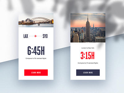 Flight Cards • B art direction creative agency creative direction creative strategy design design direction design studio los angeles ui ux visual design