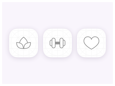 App Icons - Wireframe
