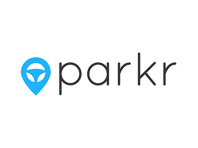 Pakr Logo logo design parkr logo